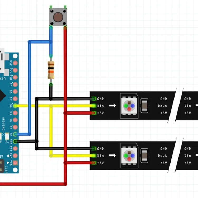 Flickering Lantern Wiring Diagram