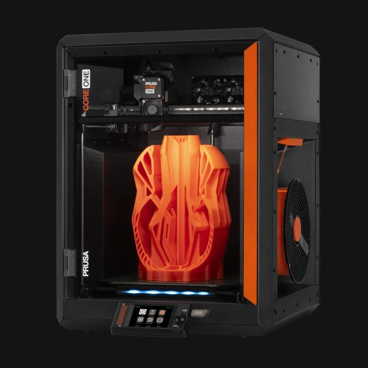 Official Prusa Research image for the CORE One+ announcement