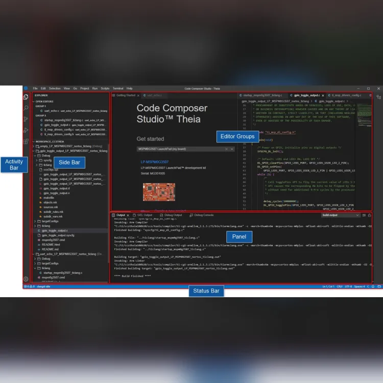 Texas Instruments Continues Its Shift Toward a VS Code-Like Development Environment With CCS Theia