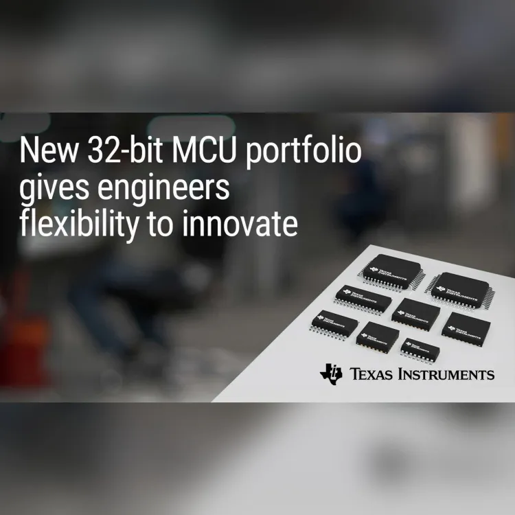 Texas Instruments Launches MSPM0, a New Family of Low-Cost 32-Bit Arm Microcontrollers