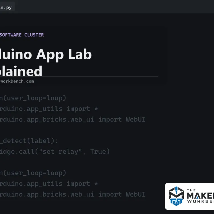 Arduino App Lab Explained: Python, Arduino Sketches, Linux, and AI in One Development Environment cover image