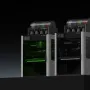 Bambu Lab H2D personal manufacturing machine shown with its laser and fabrication accessories