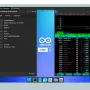 Arduino UNO Q running its Debian Linux desktop