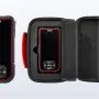 ICON handheld inspection camera with a red-trimmed 4.3 inch screen and control buttons