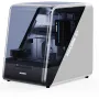 Makera Z1 desktop CNC machine with a dark tinted enclosure and a white and silver side panel carrying the Makera Z1 name, shown at a three-quarter angle on a white background