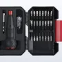 Vessel e-ASSIST 220USBC25U electric screwdriver and 24 bits in its open case